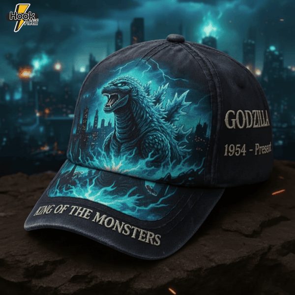 Godzilla Classic 3D Cap