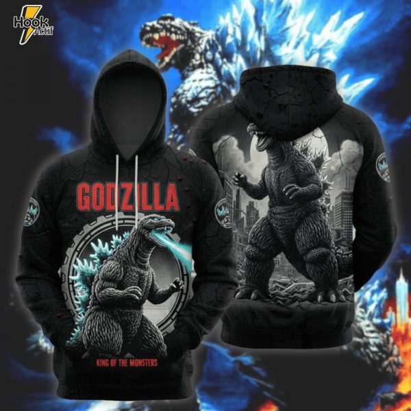 Godzilla Classic 3D Hoodie