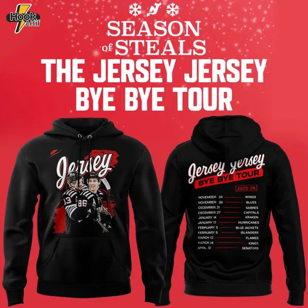 Jersey Jersey Bye Bye Tour Hoodie Jersey Jersey Bye Bye Tour Hoodie