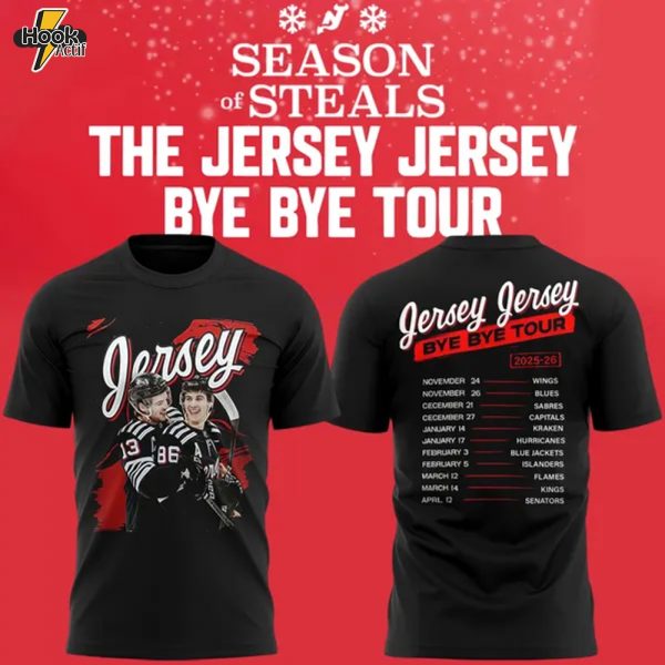 Jersey Jersey Bye Bye Tour T-shirt