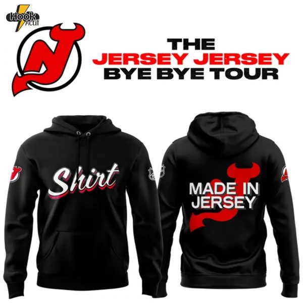 New Jersey Devils "Shirt Shirt" Jersey Jersey Bye Bye Tour Hoodie