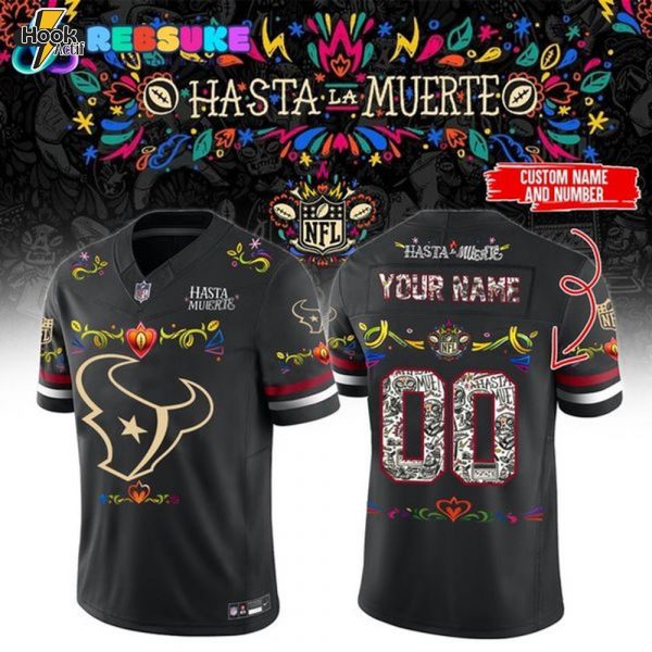 Houston Texans x Hasta la Muerte 2025 Football Jersey