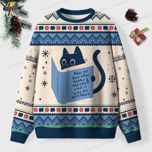 How To Buy New Books Unisex Ugly Knit Christmas Sweater