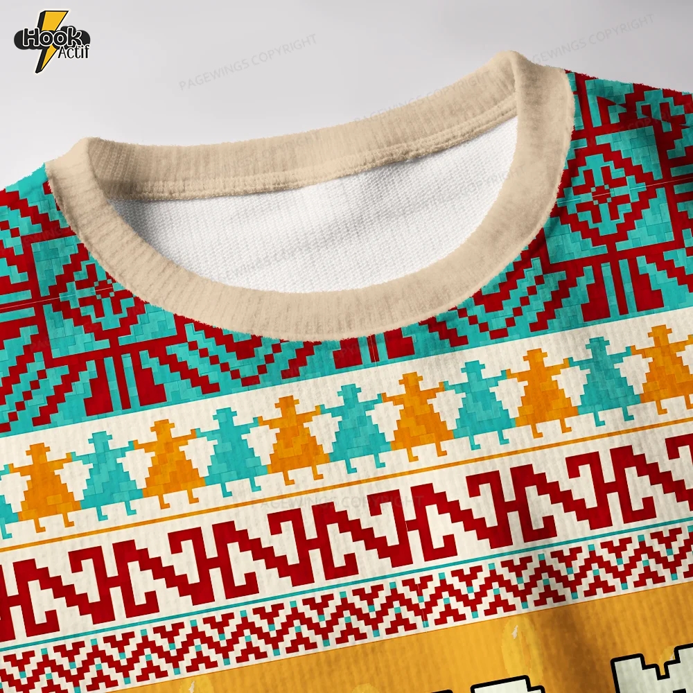 I Am No Man Unisex Ugly Knit Christmas Sweater I Am No Man Unisex Ugly Knit Christmas Sweater