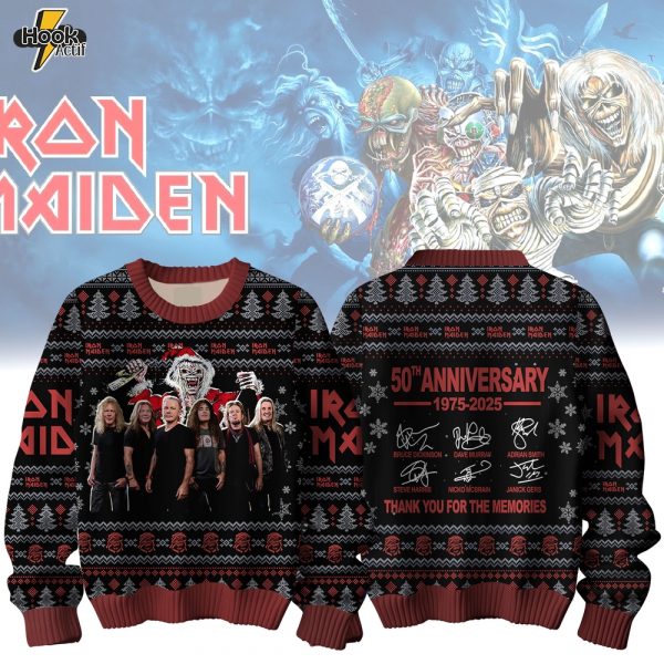 IRON Maiden Ugly Sweater