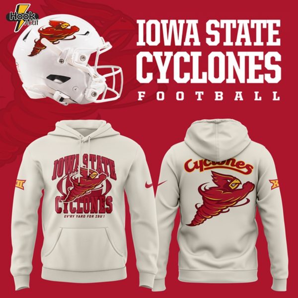Iowa State Football Punching Cy 1995 Logo Hoodie