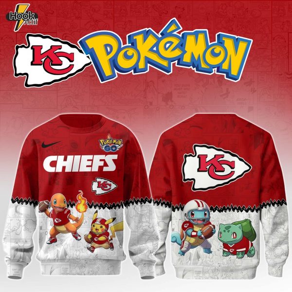 KC Chiefs Special Pokemon Limited Edition Sweatshirt