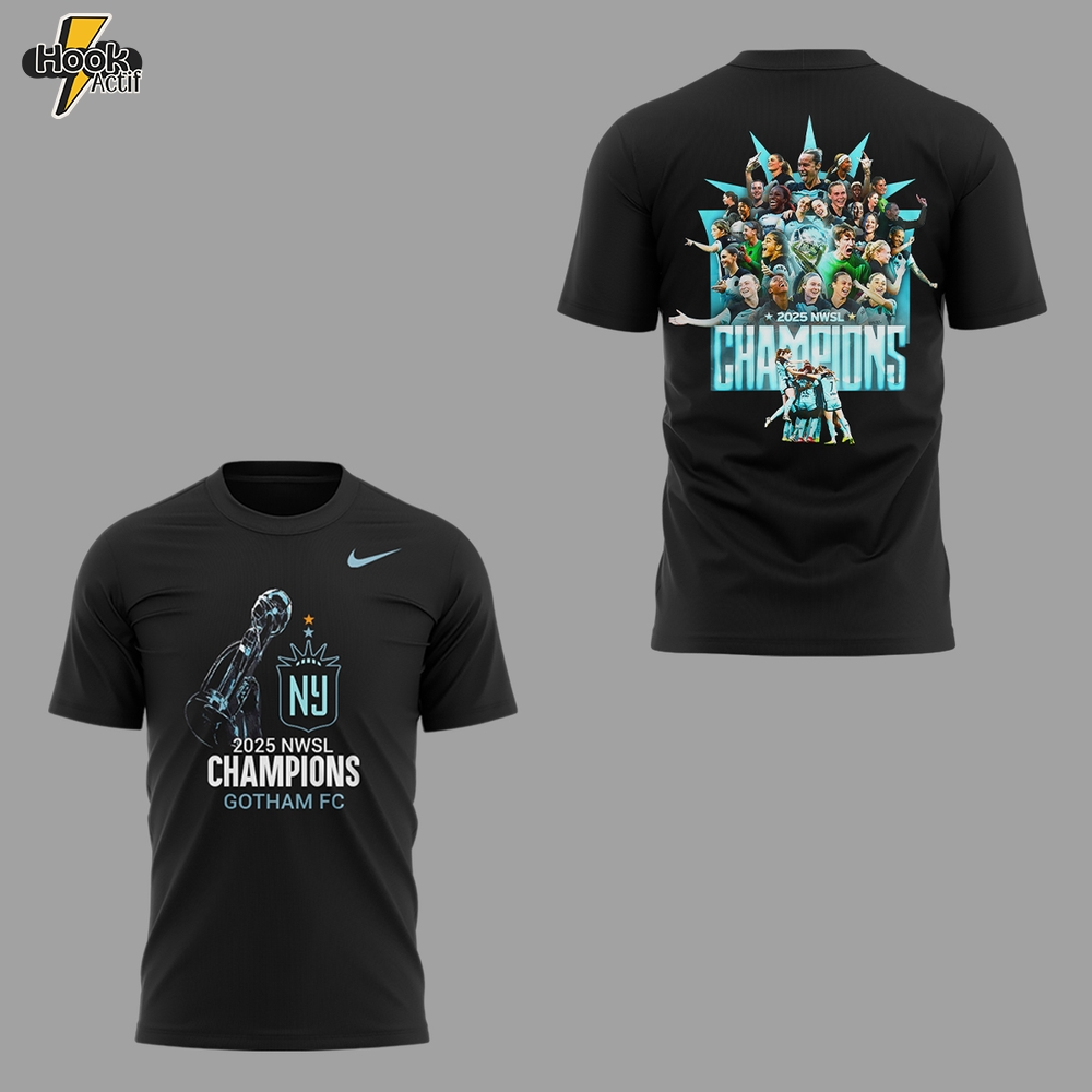 Limited Edition 2025 NWSL Champions Shirt Limited Edition 2025 NWSL Champions Shirt