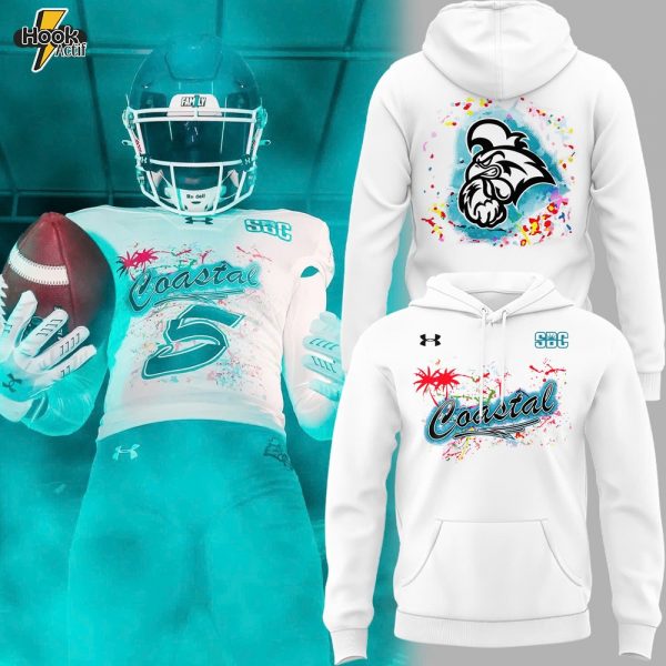 Limited Edition Coastal Carolina Chanticleers football 2025 hoodie