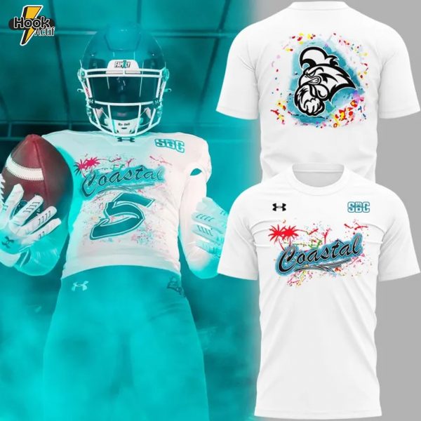 Limited Edition Coastal Carolina Chanticleers football 2025 t-shirt