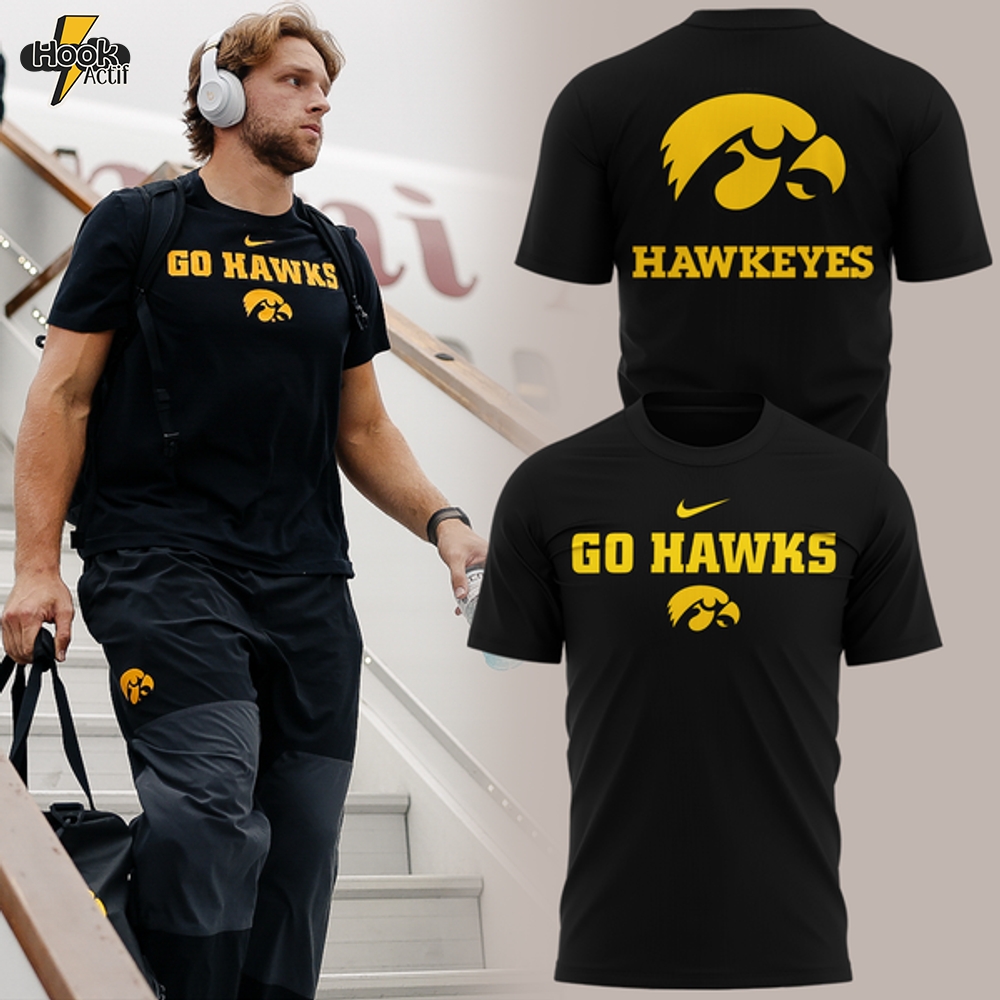 Limited Edition Go Hawks Black Tshirt Limited Edition Go Hawks Black Tshirt