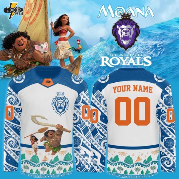 Limited Edition Reading Royals x Moana and Maui Jersey