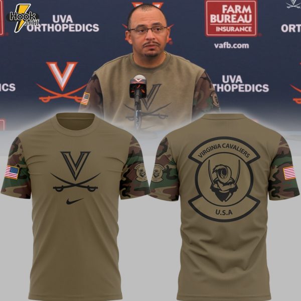 Limited Edition Virginia Football Veteran Camo TShirt