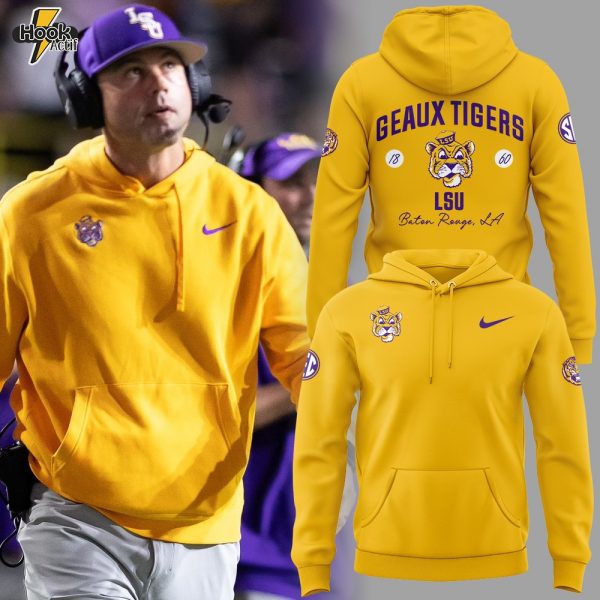 Limited Editon LSU Vintage 1970s Yellow Hoodie