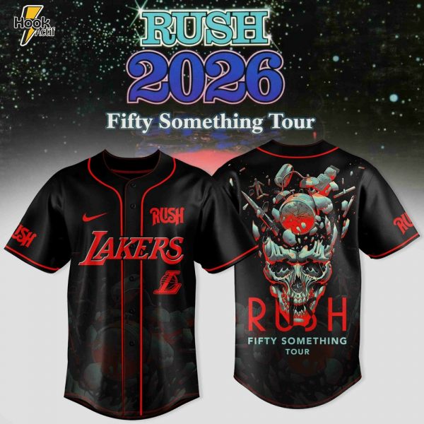 Los Angeles Lakers x RUSH 2026 TOUR Baseball Jersey