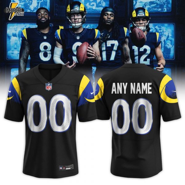 Los Angeles Rams 2025 Rivalries Midnight mode Special Jersey