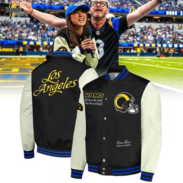 Los Angeles Rams 2025 Rivalries Midnight mode Special Limited Edition Bomber Jacket