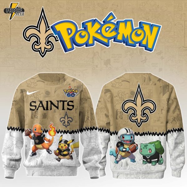 NO Saints Special Pokemon Limited Edition Sweatshirt