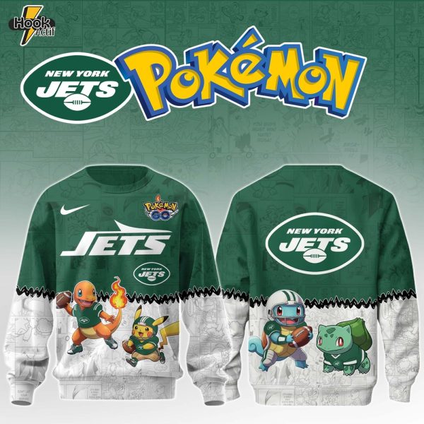 NY Jets Special Pokemon Limited Edition Sweatshirt
