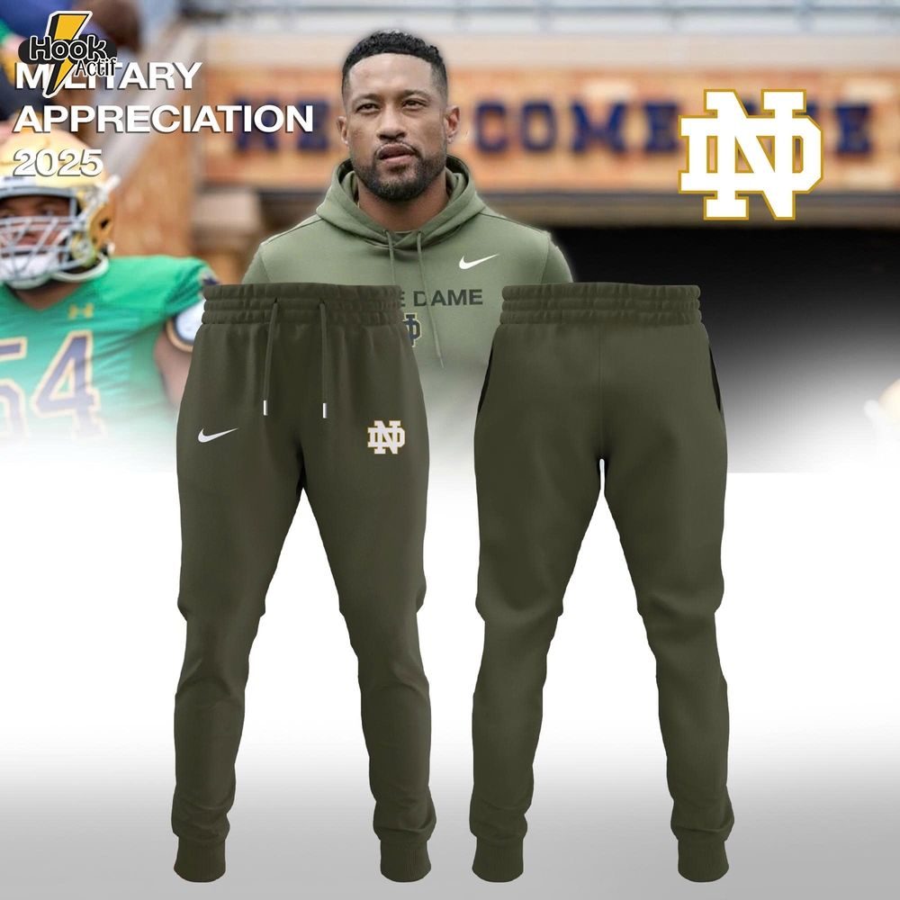 Notre Dame Fighting Irish Military Appreciation 2025 Special Hoodie Notre Dame Fighting Irish Military Appreciation 2025 Special Hoodie