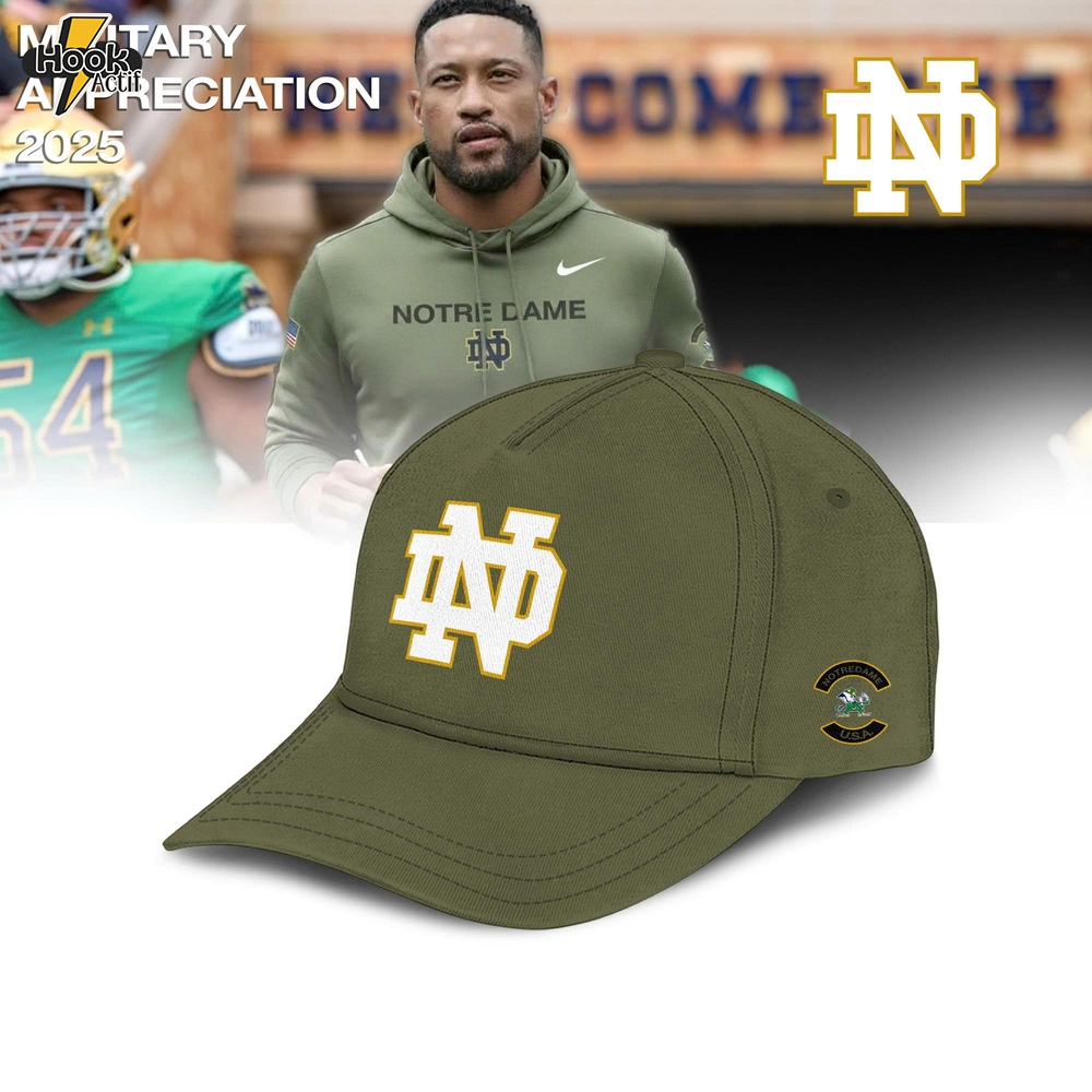 Notre Dame Fighting Irish Military Appreciation 2025 Special Hoodie Notre Dame Fighting Irish Military Appreciation 2025 Special Hoodie