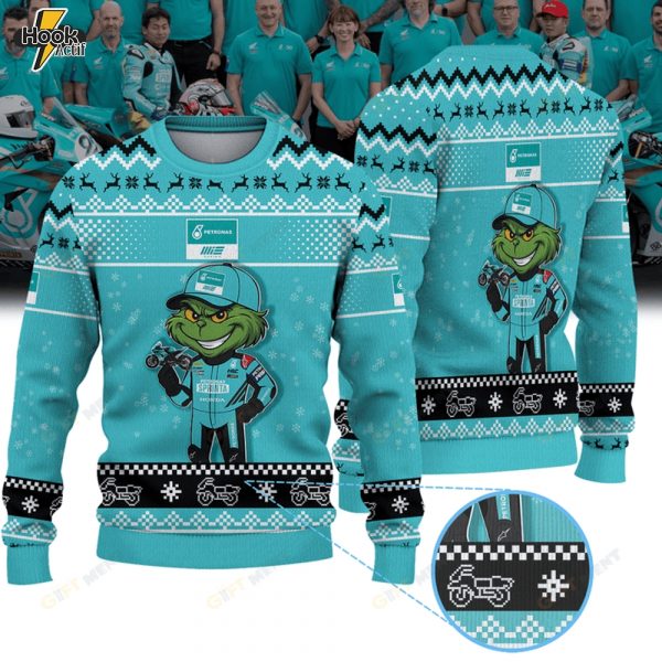 PETRONAS MIE Honda Racing Team WorldSBK × Grinch Ugly Christmas Sweater