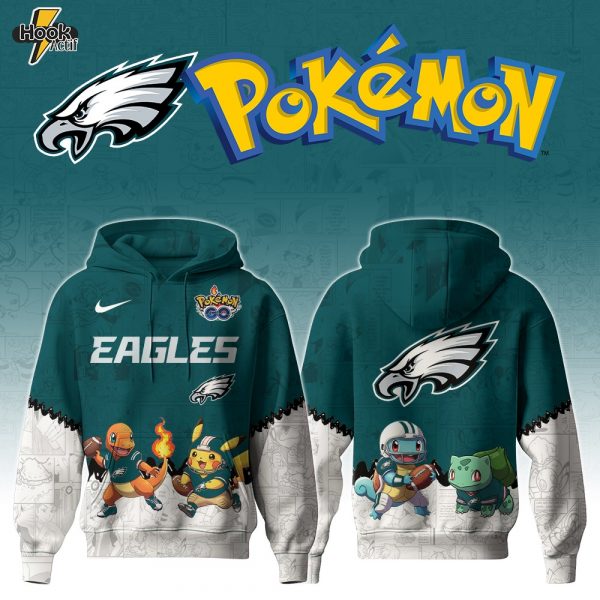 PHI Eagles Special Pokemon Limited Edition Hoodie