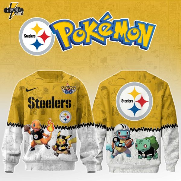 PIT Steelers Special Pokemon Limited Edition Sweatshirt