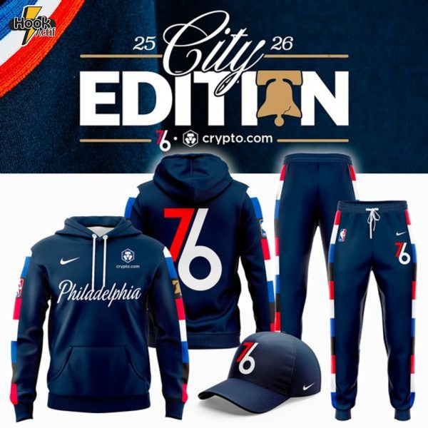 Philadelphia 76ers 2025-2026 City Edition Hoodie