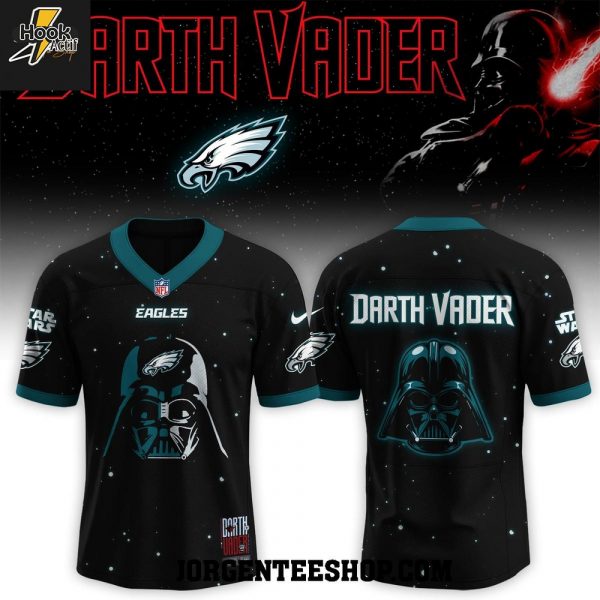 Philadelphia Eagles Star Wars Join The Dark Side 2025 Football Jersey
