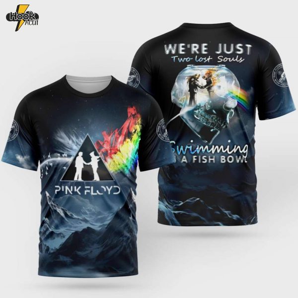 Pink Floyd 3D - Wish You Were Here 50 x Limited Edition-3D Unisex T-Shirt
