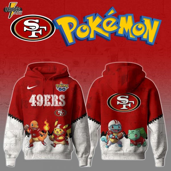 SF 49ers Special Pokemon Limited Edition Hoodie