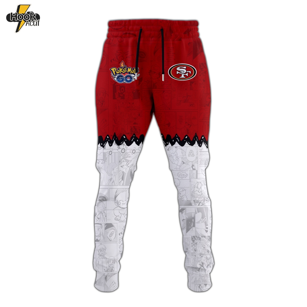 SF 49ers Special Pokemon Limited Edition Sweatshirt SF 49ers Special Pokemon Limited Edition Sweatshirt