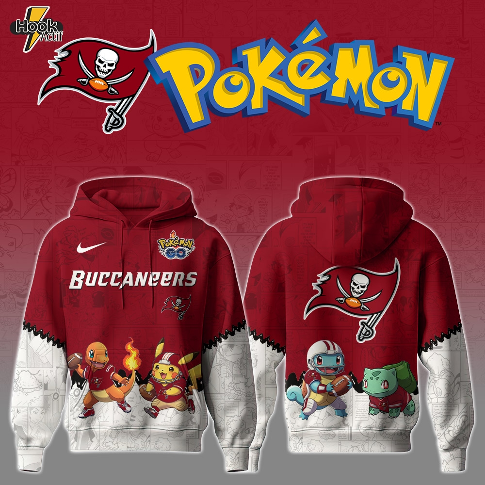 TB Buccaneers Special Pokemon Limited Edition Hoodie TB Buccaneers Special Pokemon Limited Edition Hoodie
