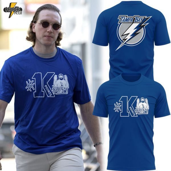 Tampa Bay Lightning – #1K Points Tribute Tshirt