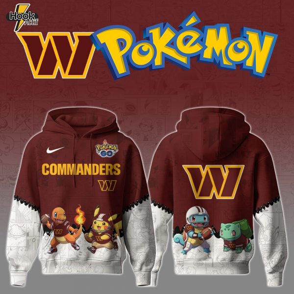 WAS Commanders Special Pokemon Limited Edition Hoodie
