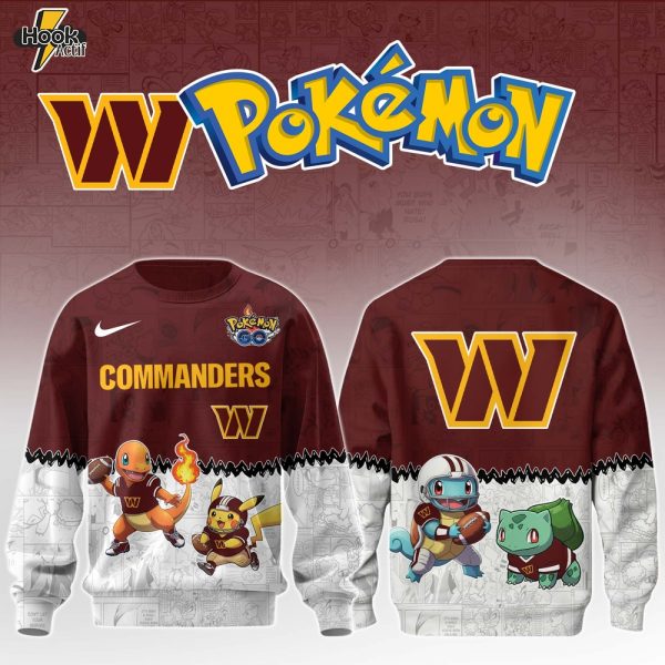 WAS Commanders Special Pokemon Limited Edition Sweatshirt