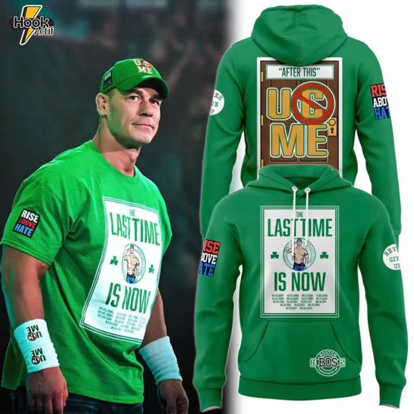 WWE John Cena Farewell 2025 Boston Limited Edition Combo Hoodie