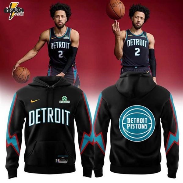 2025-26 City Edition Detroit Pistons Nike Hoodie
