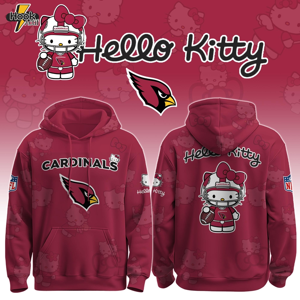 A Cardinals x Hello Kitty Hoodie Limited , Selling Out Fast A Cardinals x Hello Kitty Hoodie Limited , Selling Out Fast
