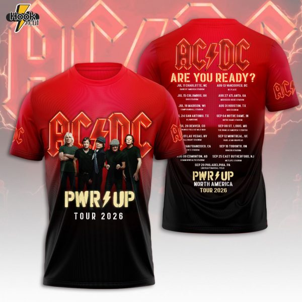 AC/DC 3D Apparel