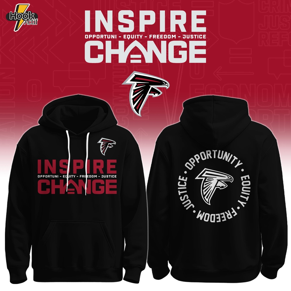 ATL Falcons Special Inspire Change Limited Edition Hoodie ATL Falcons Special Inspire Change Limited Edition Hoodie