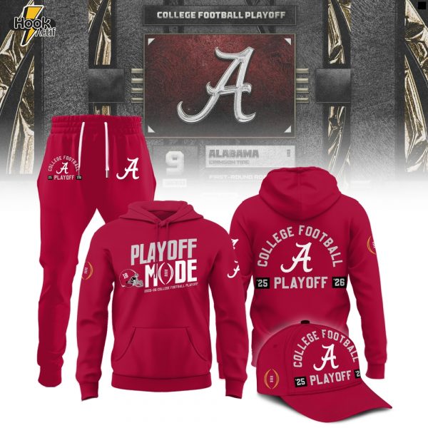 Alabama Crimson Tide 2025-26 College Football Playoff Limited Edition Hoodie