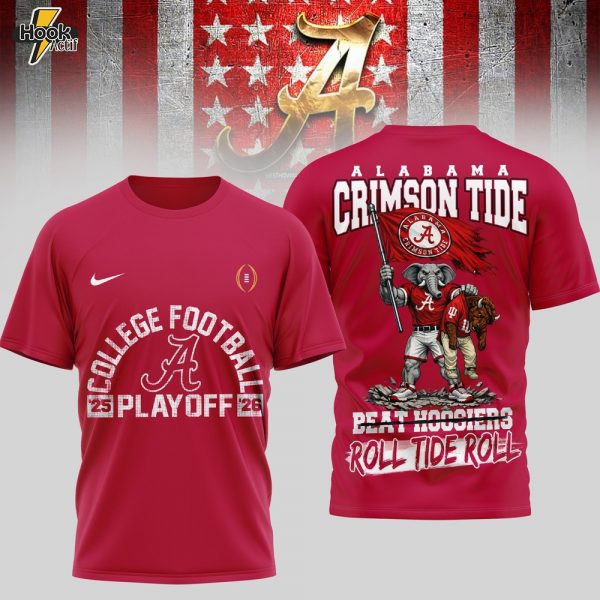 Alabama Crimson Tide | Premium NCAA College Football Playoffs 3D T-shirt TD