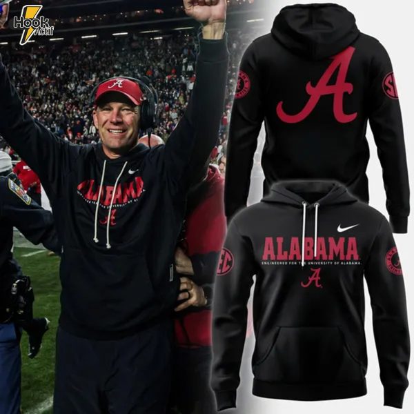Alabama Sideline Men's Nike Dri-FIT College Pullover Hoodie (V2)