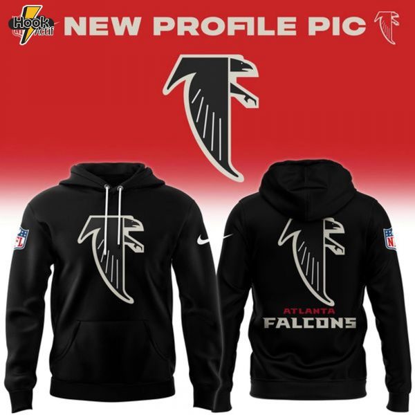 Atlanta Falcons New Profile Pic Hoodie 2025 Black