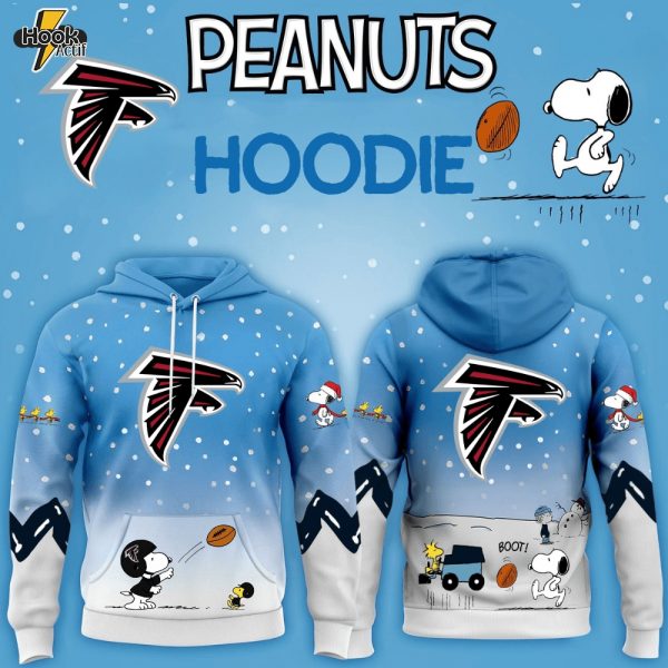 Atlanta Falcons x Peanuts Hoodie Christmas Limited Edition-3D Unisex Hoodie