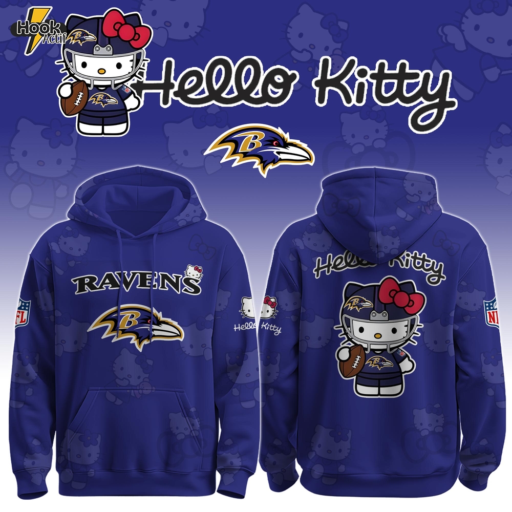 B Ravens x Hello Kitty Hoodie Limited , Selling Out Fast B Ravens x Hello Kitty Hoodie Limited , Selling Out Fast