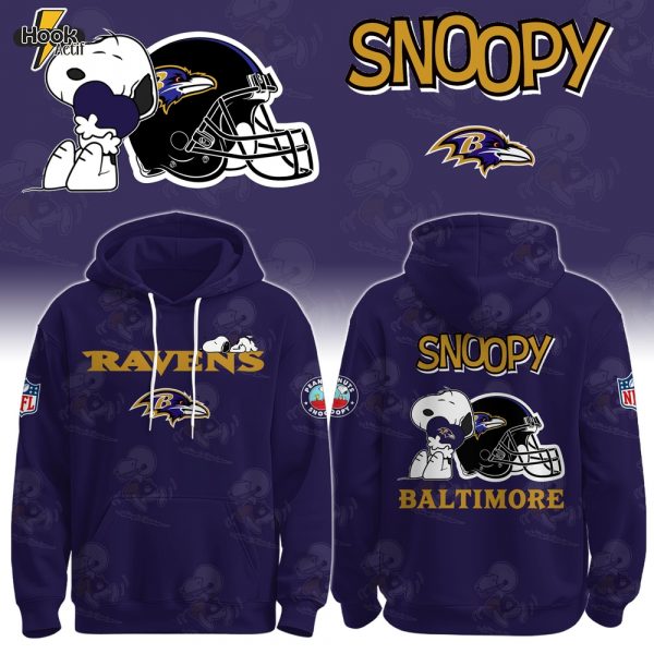 B Ravens x Snoopy Hoodie Limited Edition + Selling Out Fast