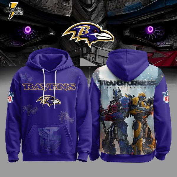 B Ravens x Transformers Hoodie Limited Edition Drop
